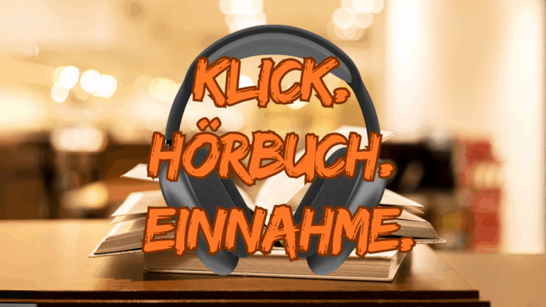 Klick. Hörbuch. Einnahme.